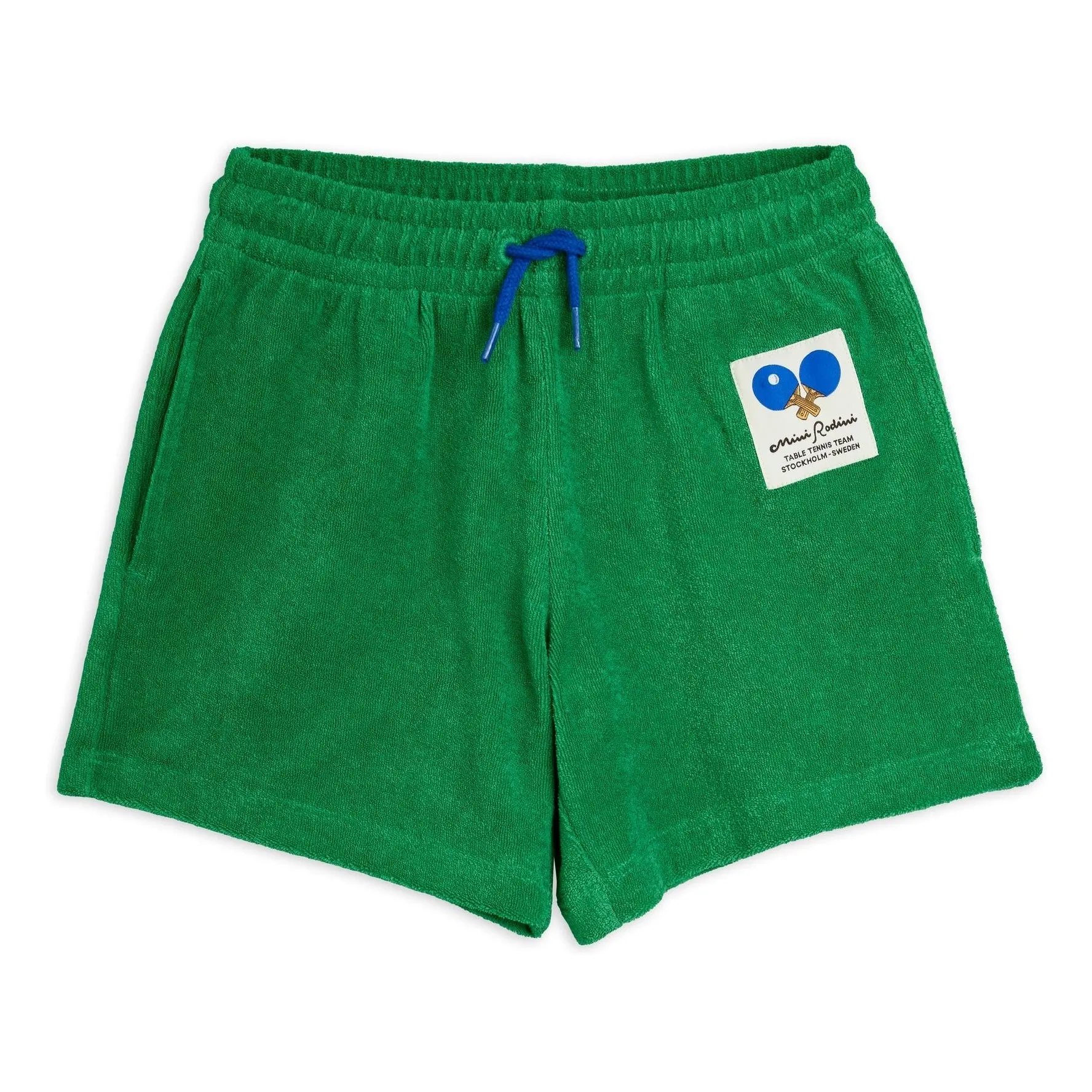 Short Ping Pong Eponge Coton Bio | Vert- Image produit n°0
