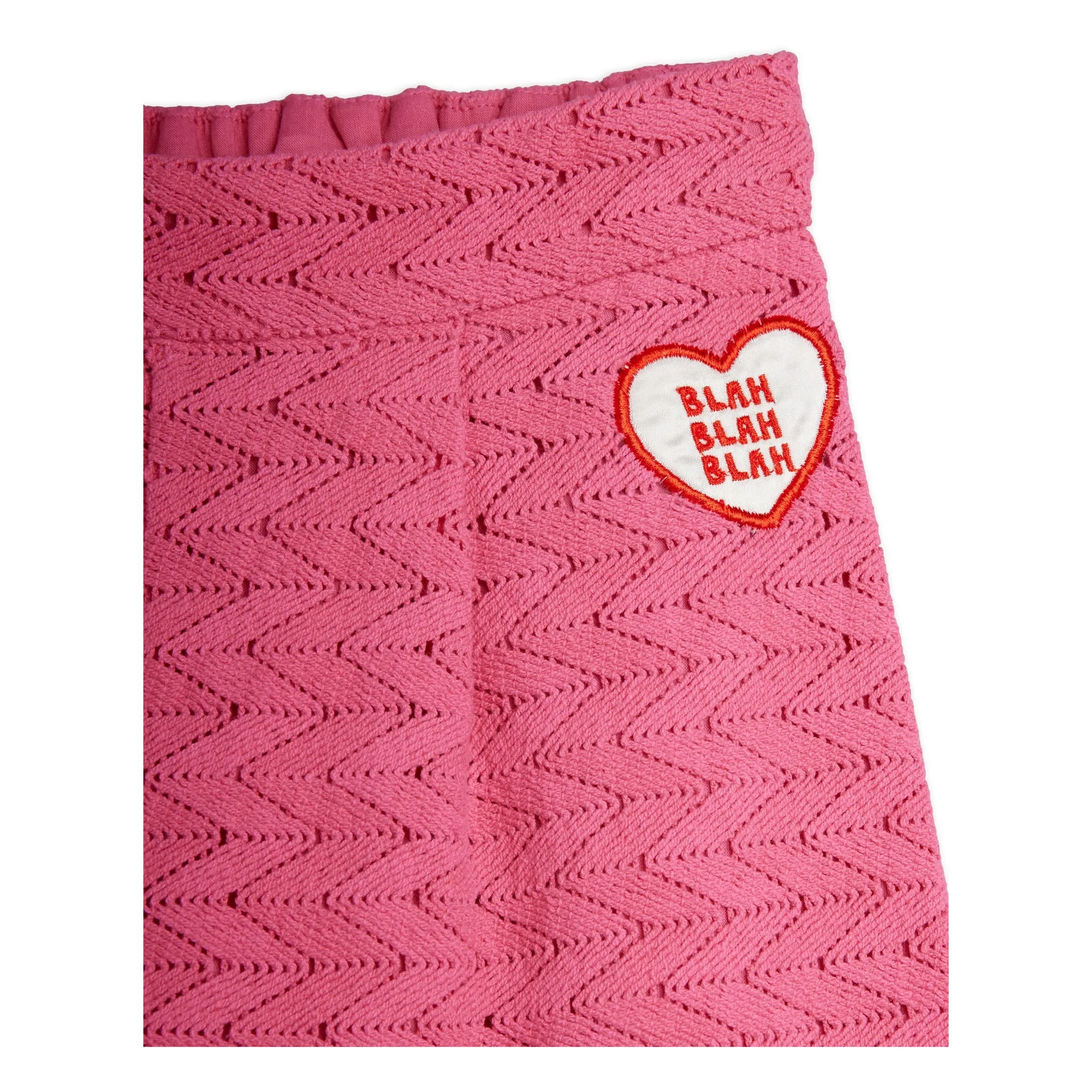 Pantalones de encaje de algodón ecológico | Rosa- Imagen del producto n°3