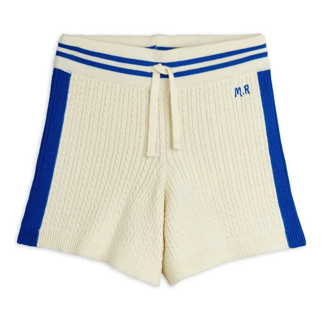 Short Maille Coton Bio | Ecru