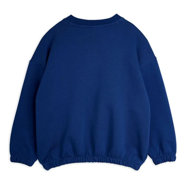 Sweat Animaux Coton Bio | Bleu foncé
