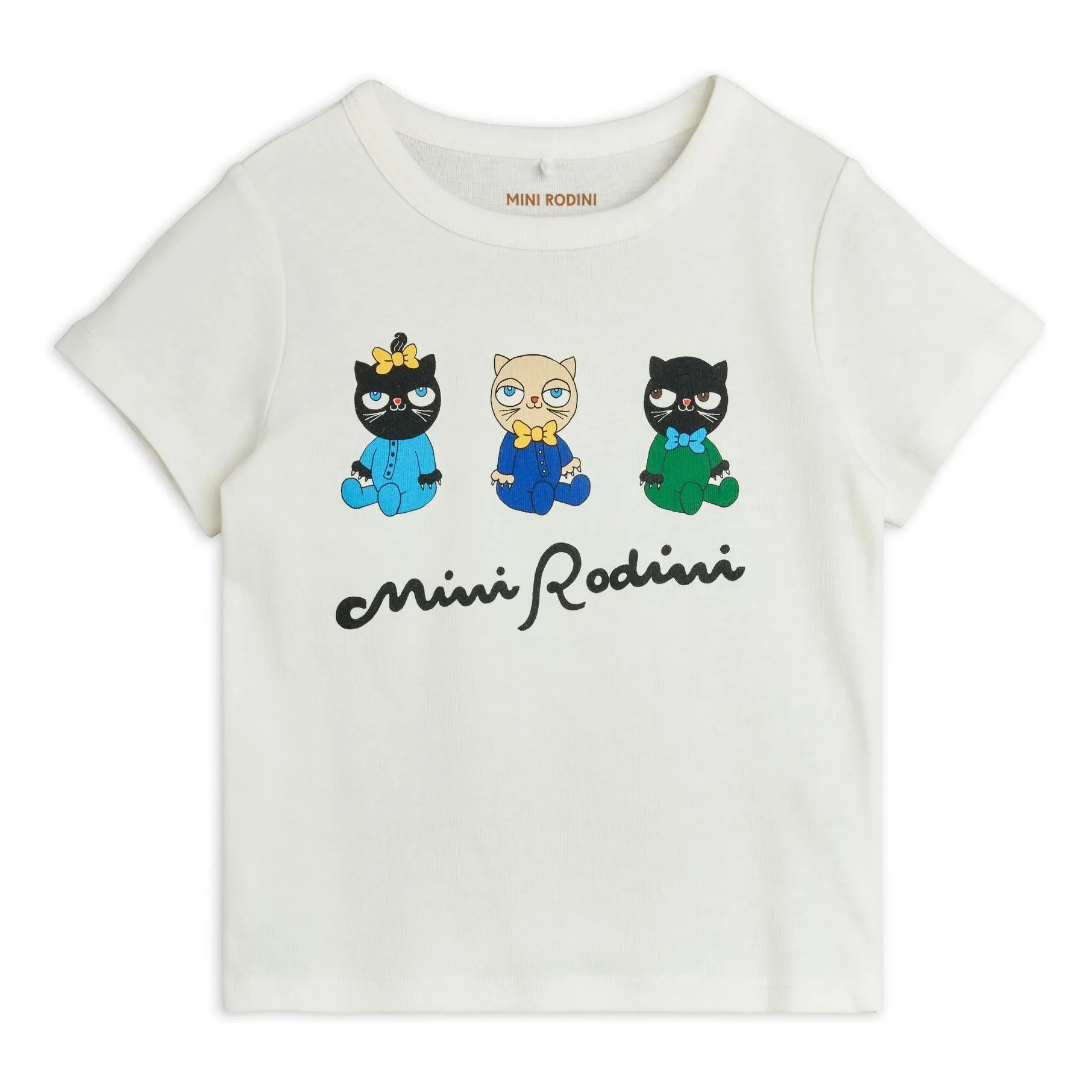T-shirt Animaux Coton Bio | Blanc- Image produit n°0