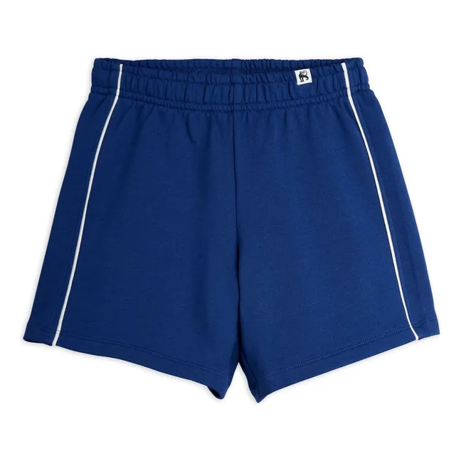 Pantaloncini in cotone biologico | Blu scur