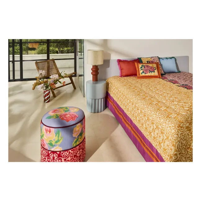 Housse de coussin Dam Dam | Jaune Paille