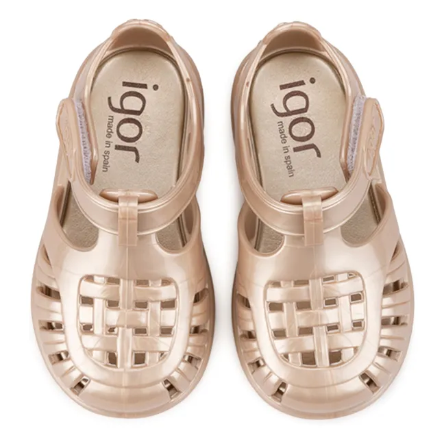 Brilliant Tobby Water Shoes | Gold