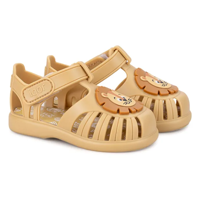 Chaussures d'Eau Tobby Lion | Jaune moutarde
