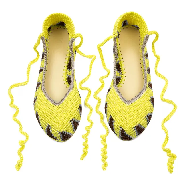 High Ballerinas Banana Yellow | Gelb