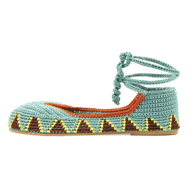 Ballerines High Sage Green | Sauge