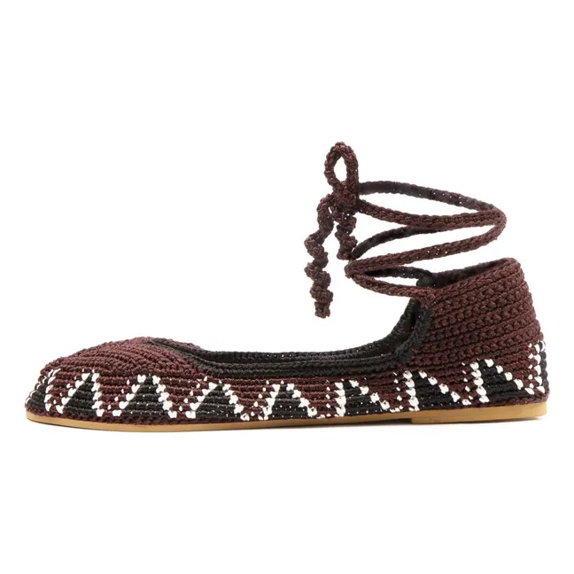 Ballerinas High Grape Red | Plum