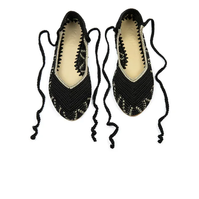 Ballerinas High Pepper Black | Black