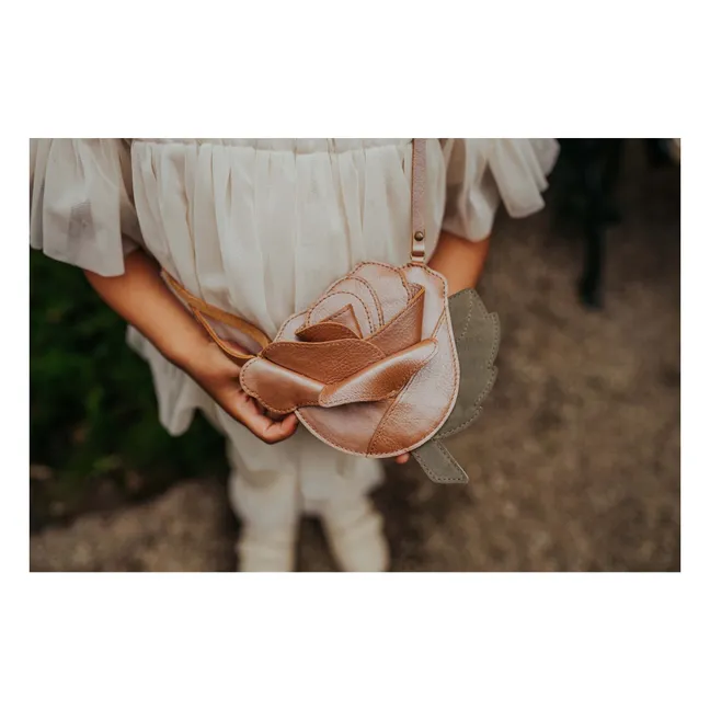 Sac Filoe Fleur | Rose poudré
