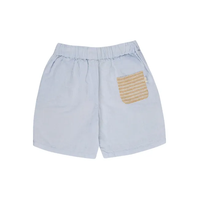 Short Nicolas Lin | Bleu ciel