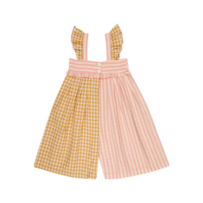 Combinaison Patchwork Romy | Blush