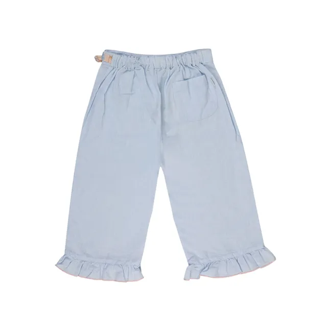 Léon Linen pants | Light blue