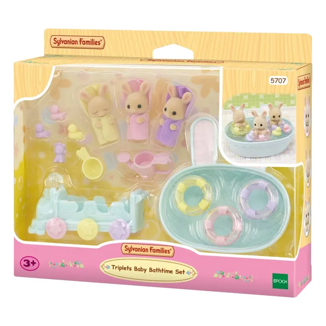 Lapin triplets Cream and bath accessories