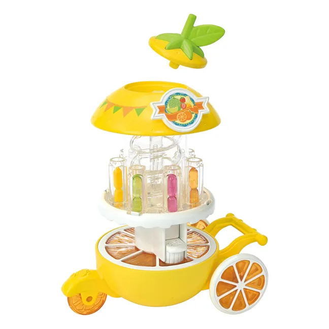 The fruit juice stand