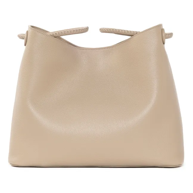 Sac Vosges Cuir Grainé | Taupe