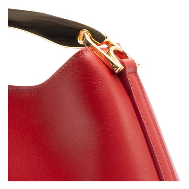 Borsa in pelle Mini Boomerang | Rosso