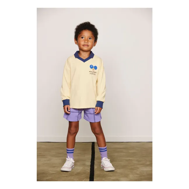Polo in cotone biologico Ping Pong | Giallo