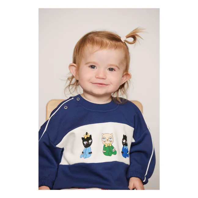 Sweat Animals Organic Cotton | Dark Blue
