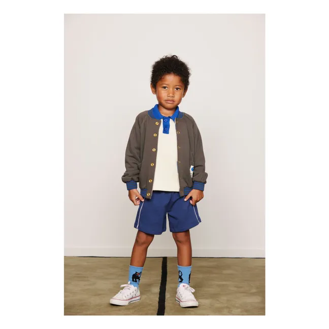 Short Coton Bio | Bleu foncé