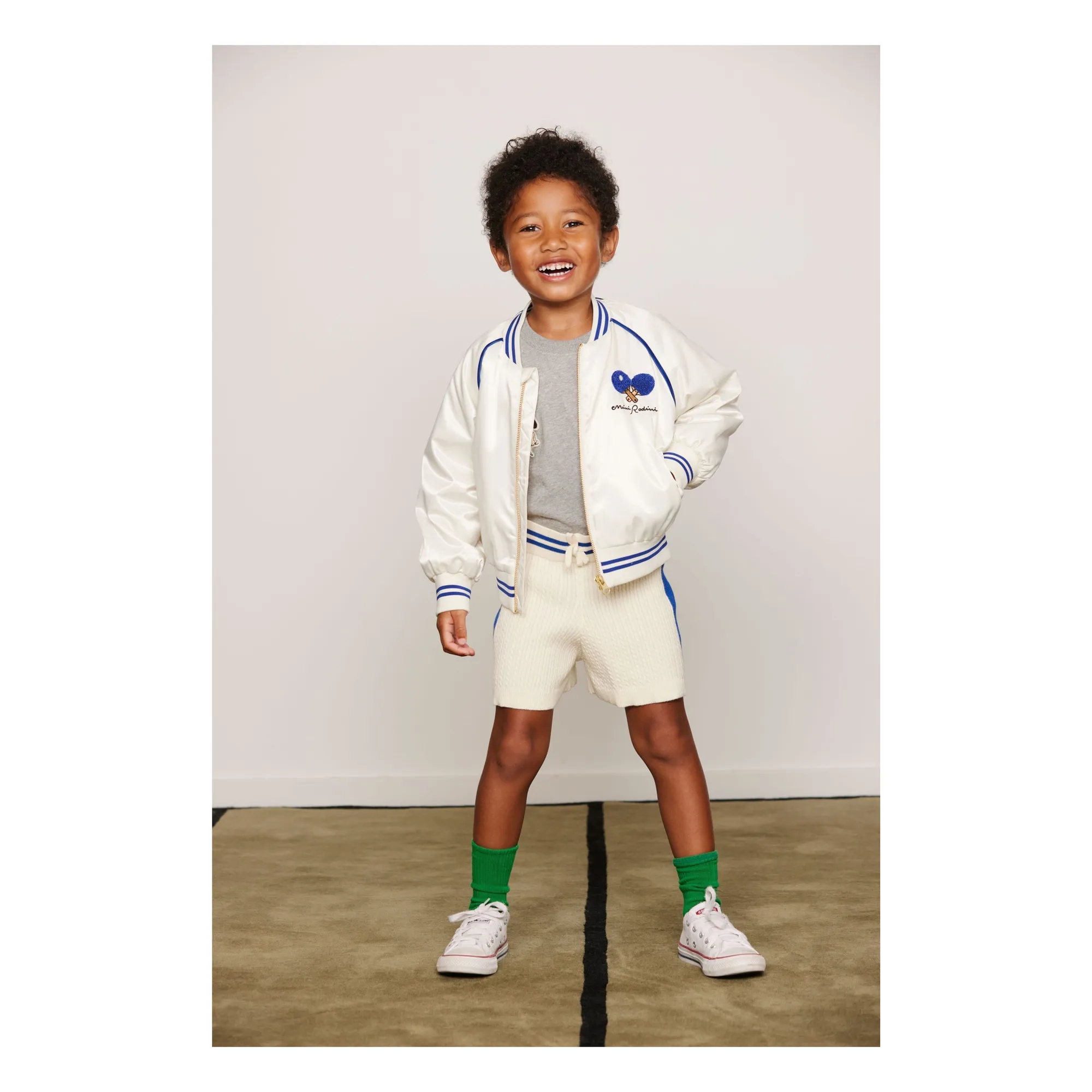Short Maille Coton Bio | Ecru- Image produit n°5