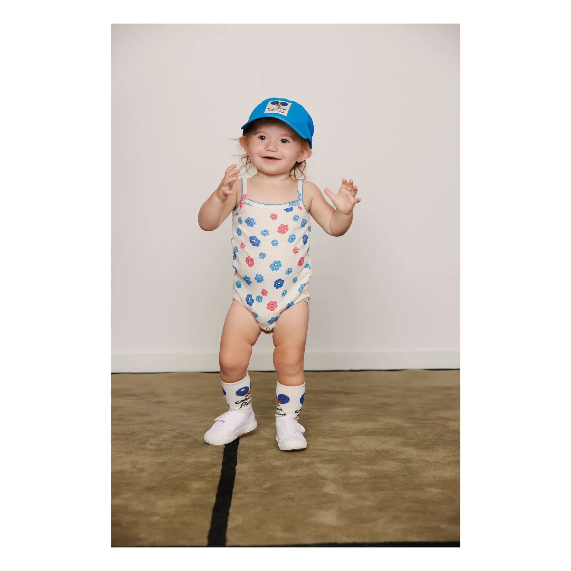 Lot de 7 Paires de Chaussettes Ping Pong Coton Bio | Bleu- Image produit n°3