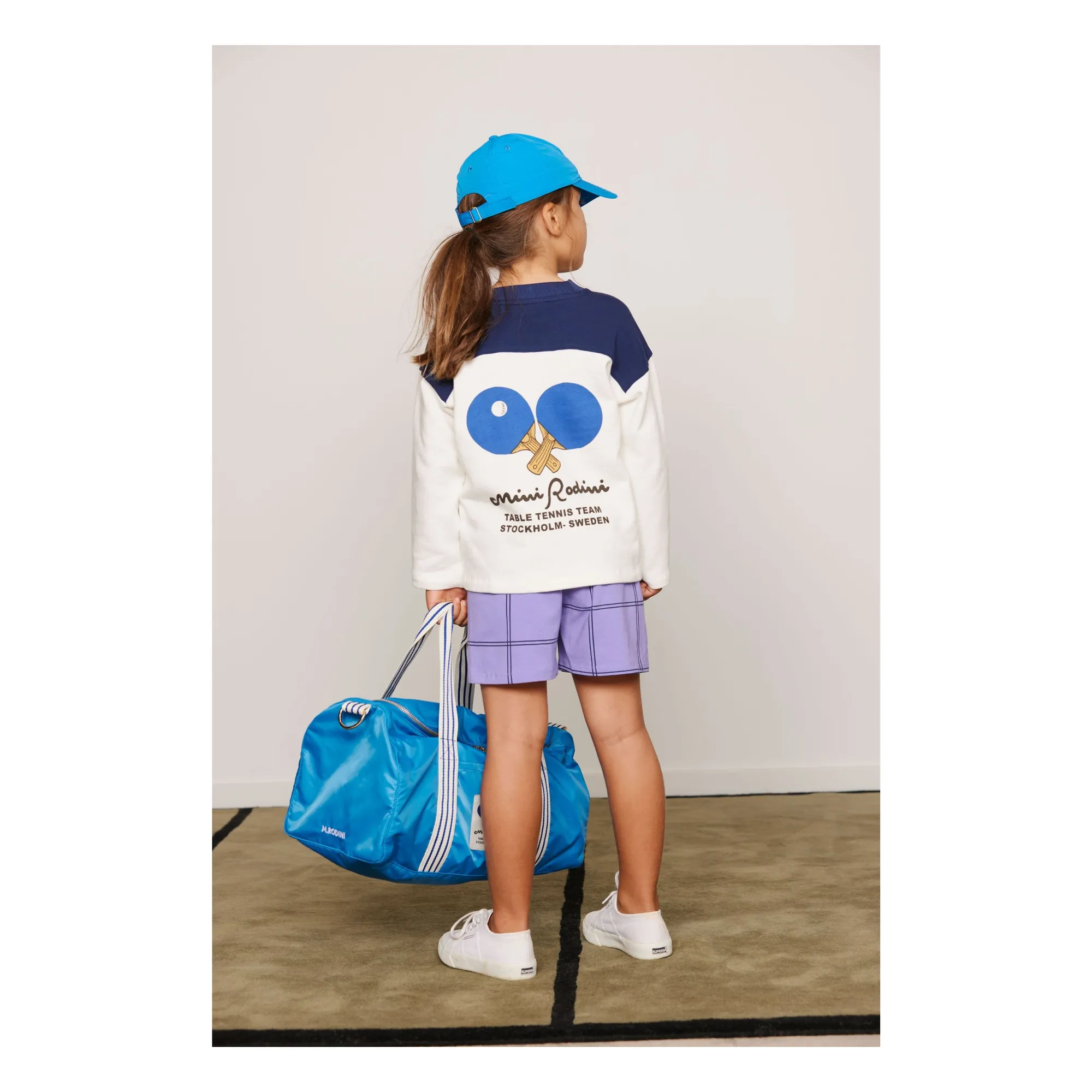 Casquette Ping Pong Fibres Recyclées | Bleu- Image produit n°6