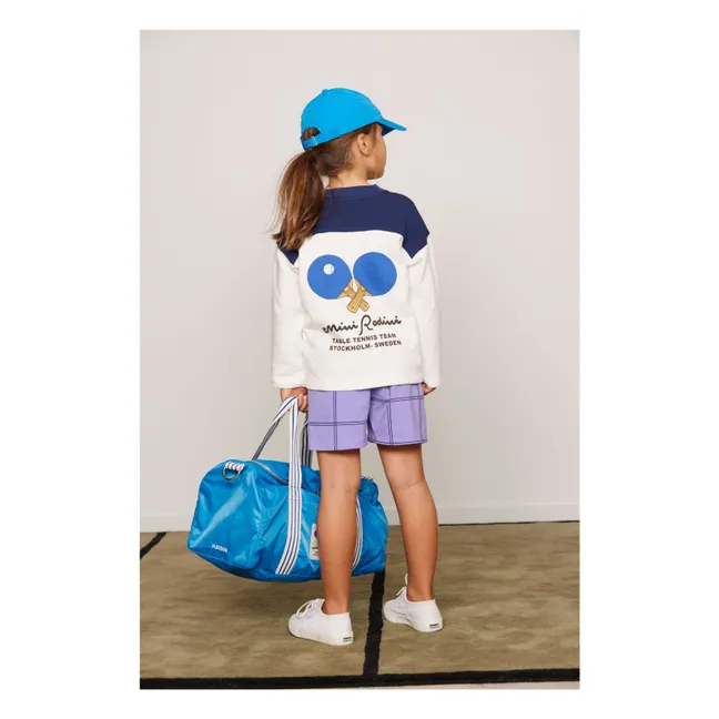 Sudadera Ping Pong de algodón ecológico | Blanco