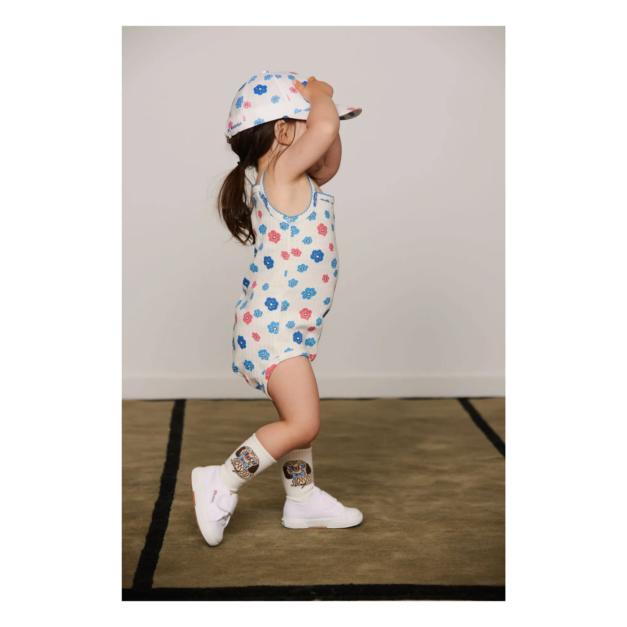 Chaussettes Chien Coton Bio | Ecru- Image produit n°1