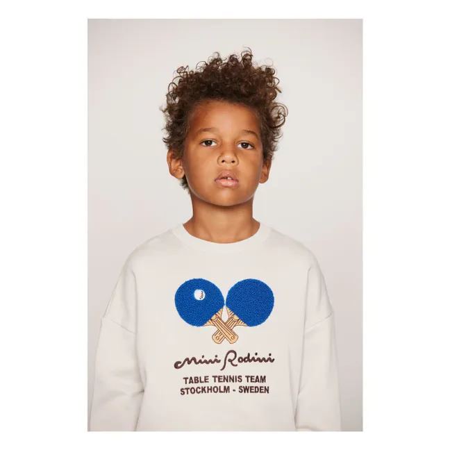 Sudadera Ping Pong de algodón ecológico | Gris