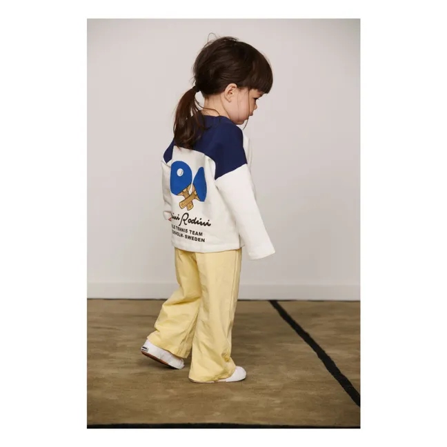 Organic cotton Ping Pong sweatshirt | White