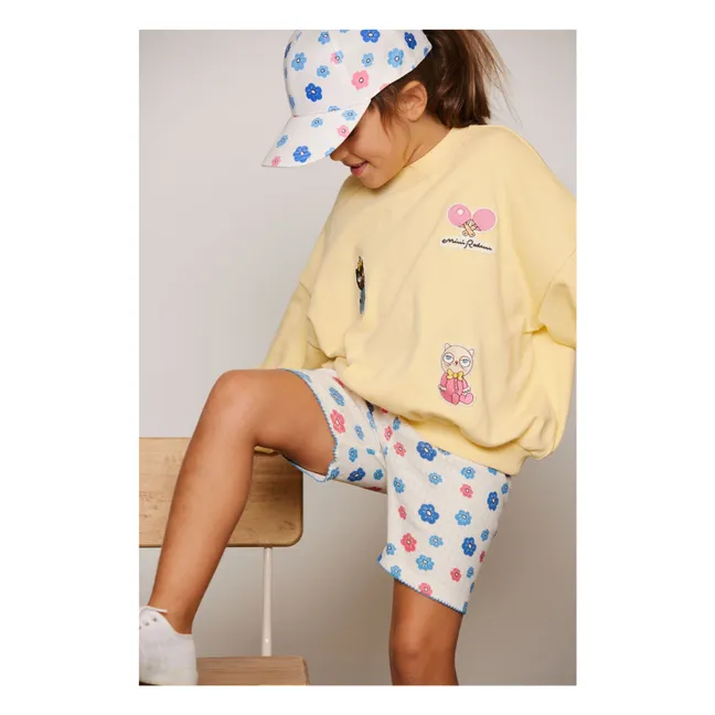 Sweat Patch Animals Organic Cotton | Yellow