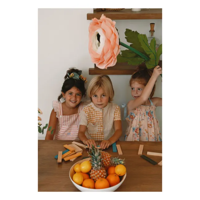 Camisa Alphonse Patchwork | Caramelo