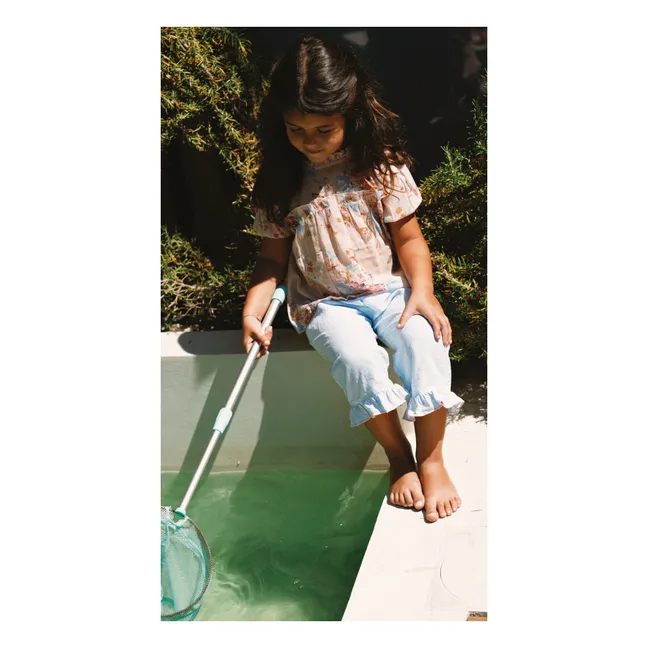 Pantalones de lino Léon | Azul Cielo