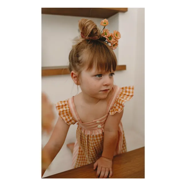 Combinaison Patchwork Romy | Blush