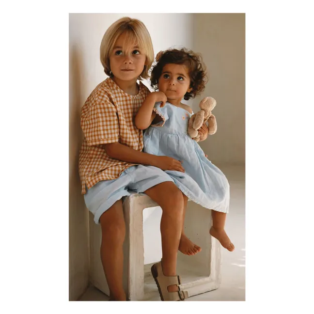 Camiseta Lucas Carreaux | Caramelo