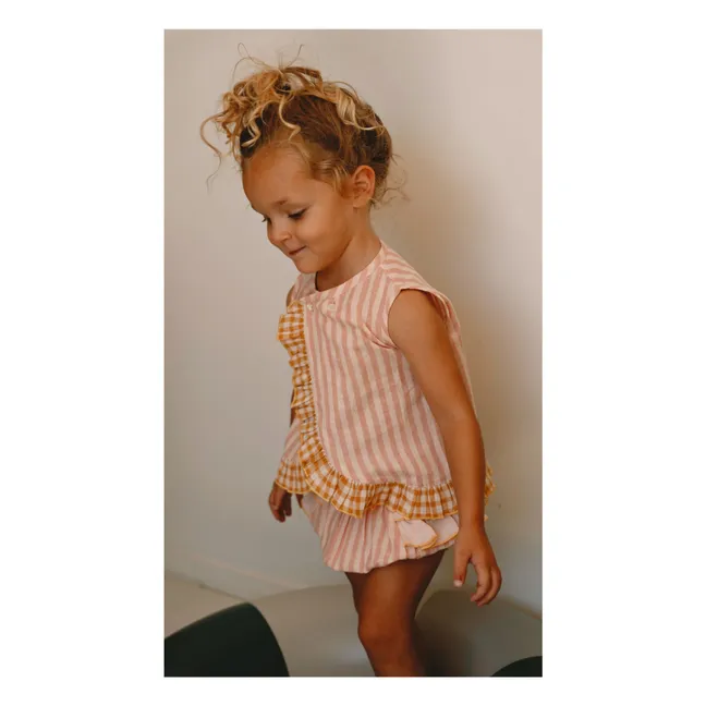 Bloomer Volants Lise Rayé | Blush