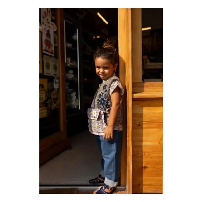 Chaleco sin mangas reversible Sakaru | Azul