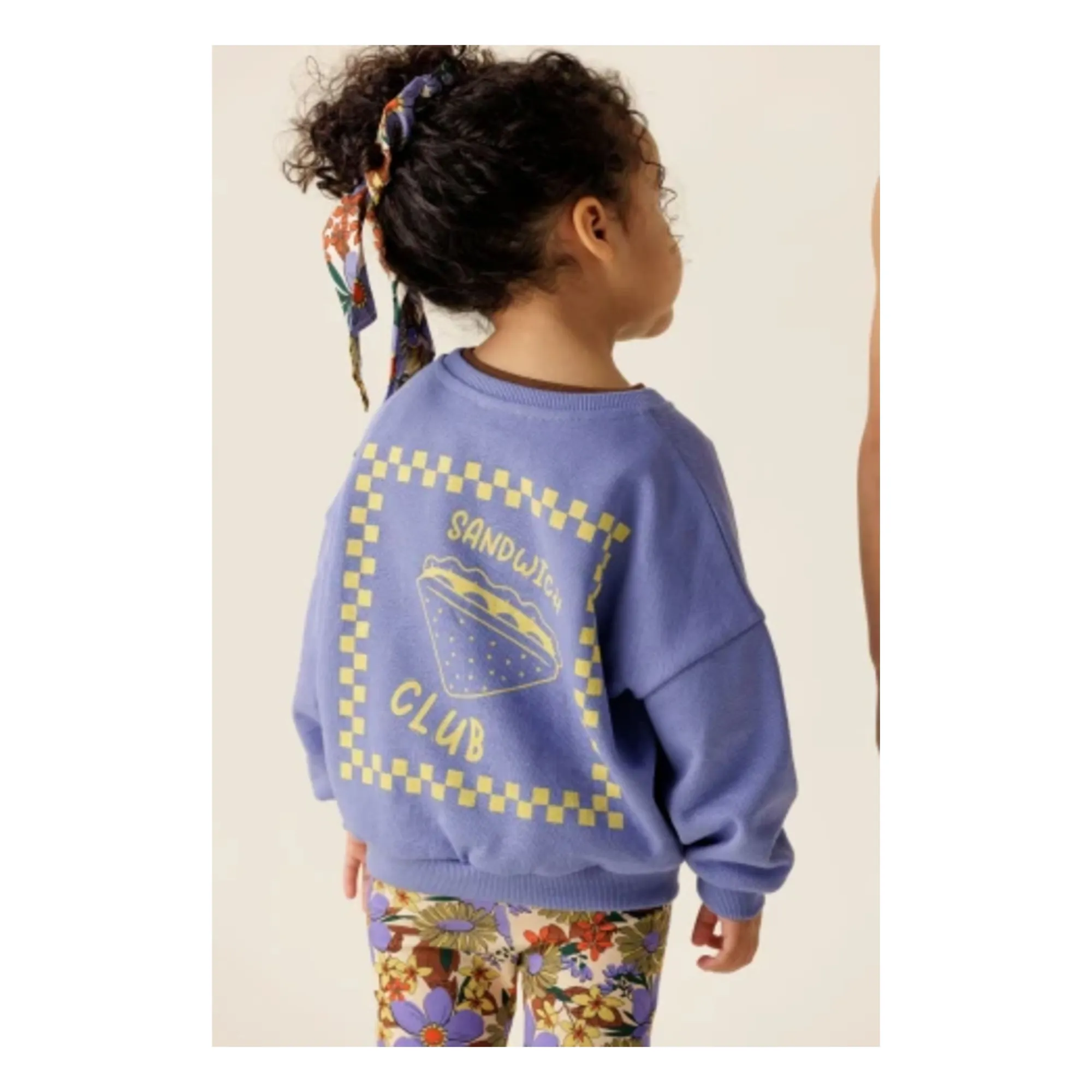 Chouchou Foulard Mano | Bleu- Image produit n°2