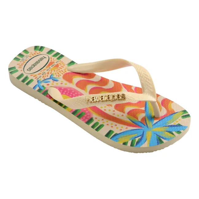 Top Ginga Bossa flip-flops | Cream