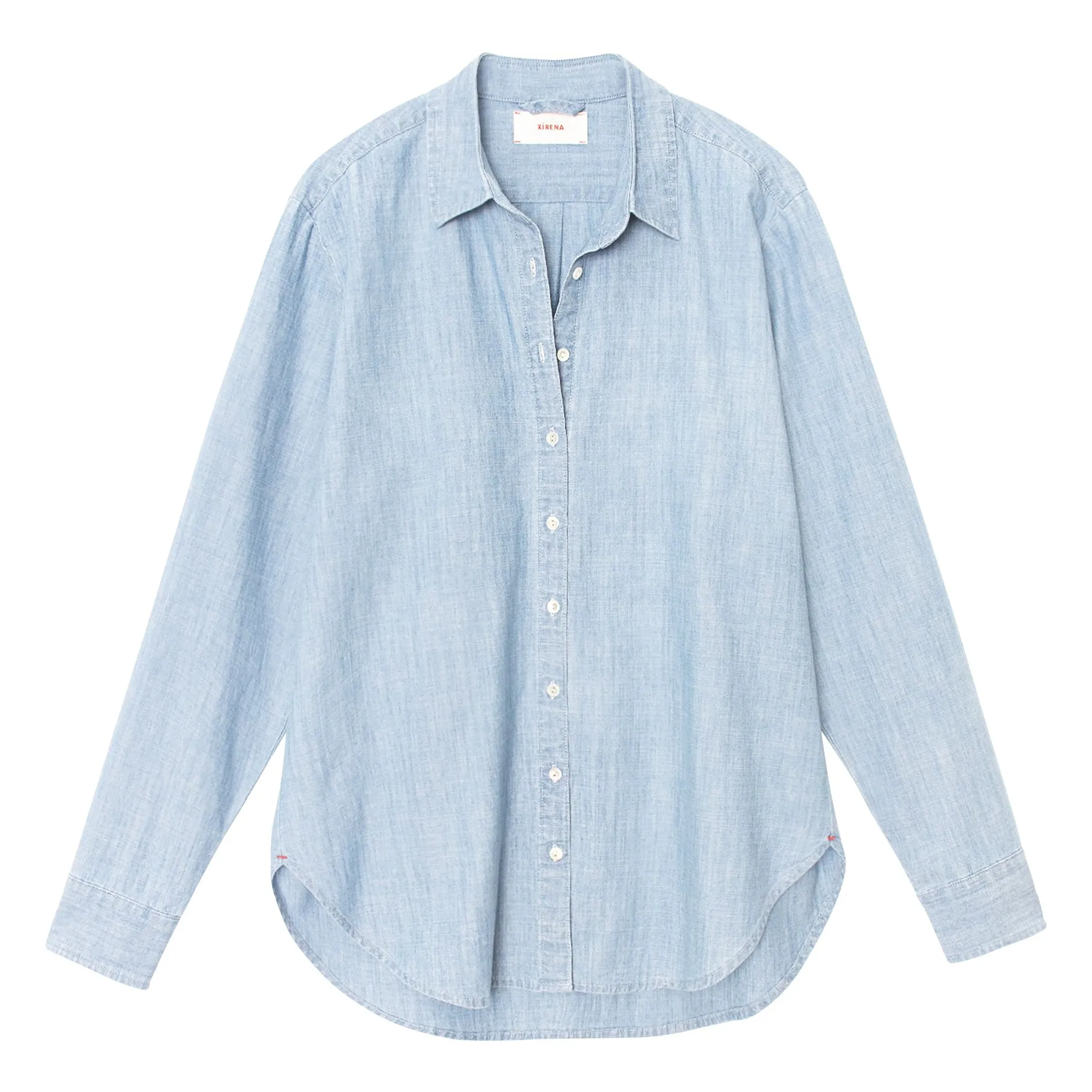 Xirena Light Blue Beau Coton Shirt