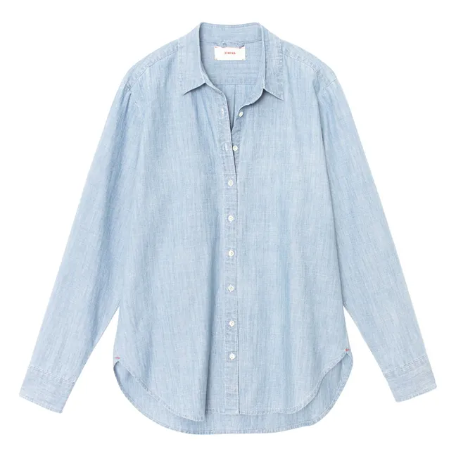 Chemise Beau Coton | Bleu ciel