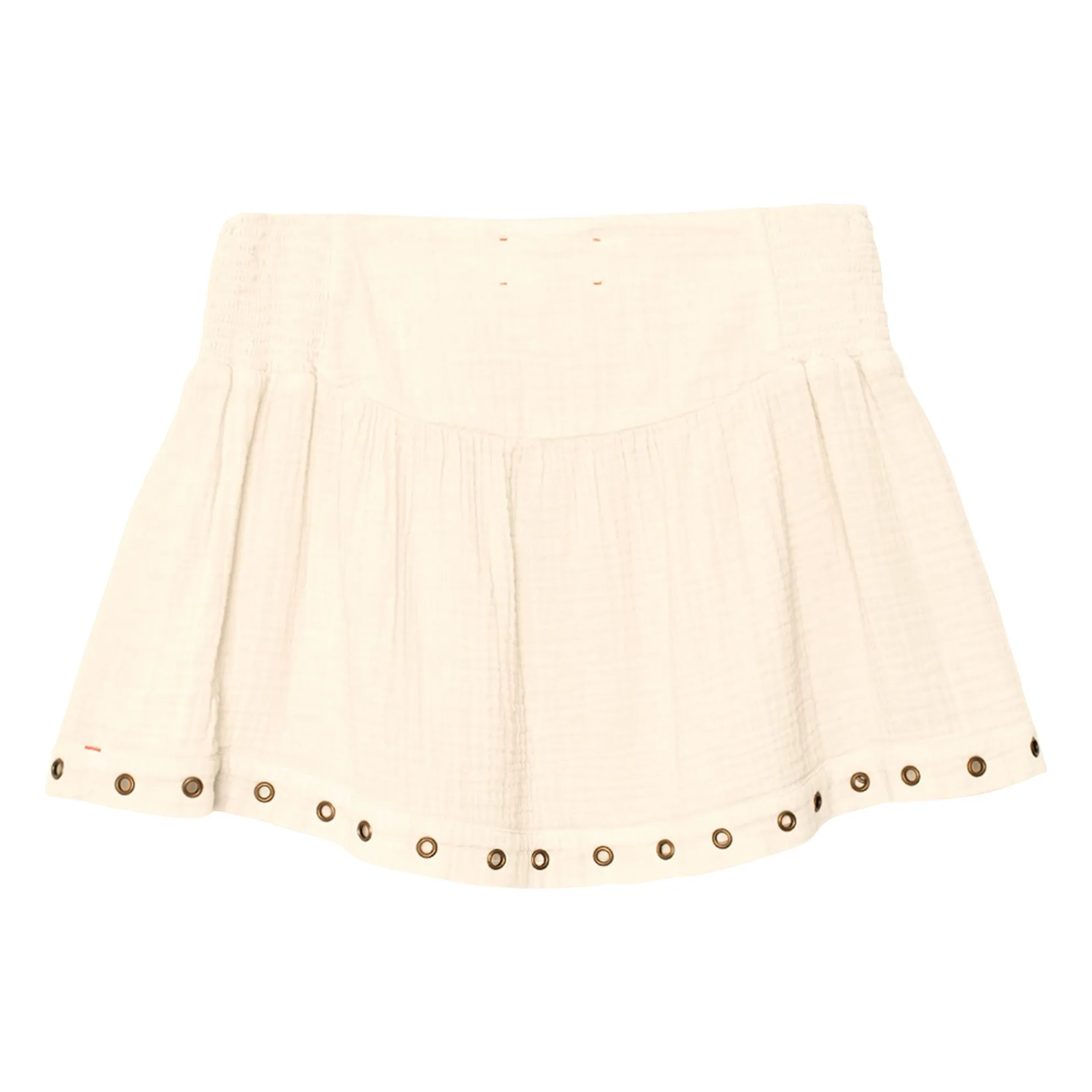 Capsule Léa Meylan : Jupe Esther Gaze de Coton | Crème- Image produit n°5