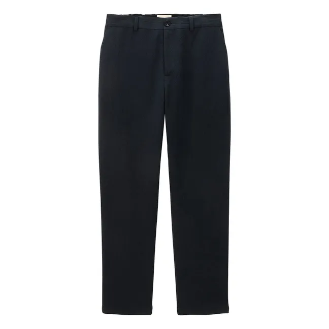 Pantalon Detroit Lin | Bleu foncé