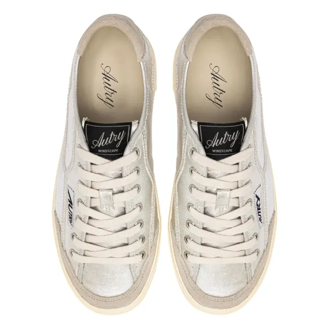 Baskets Windscape Low | Argenté