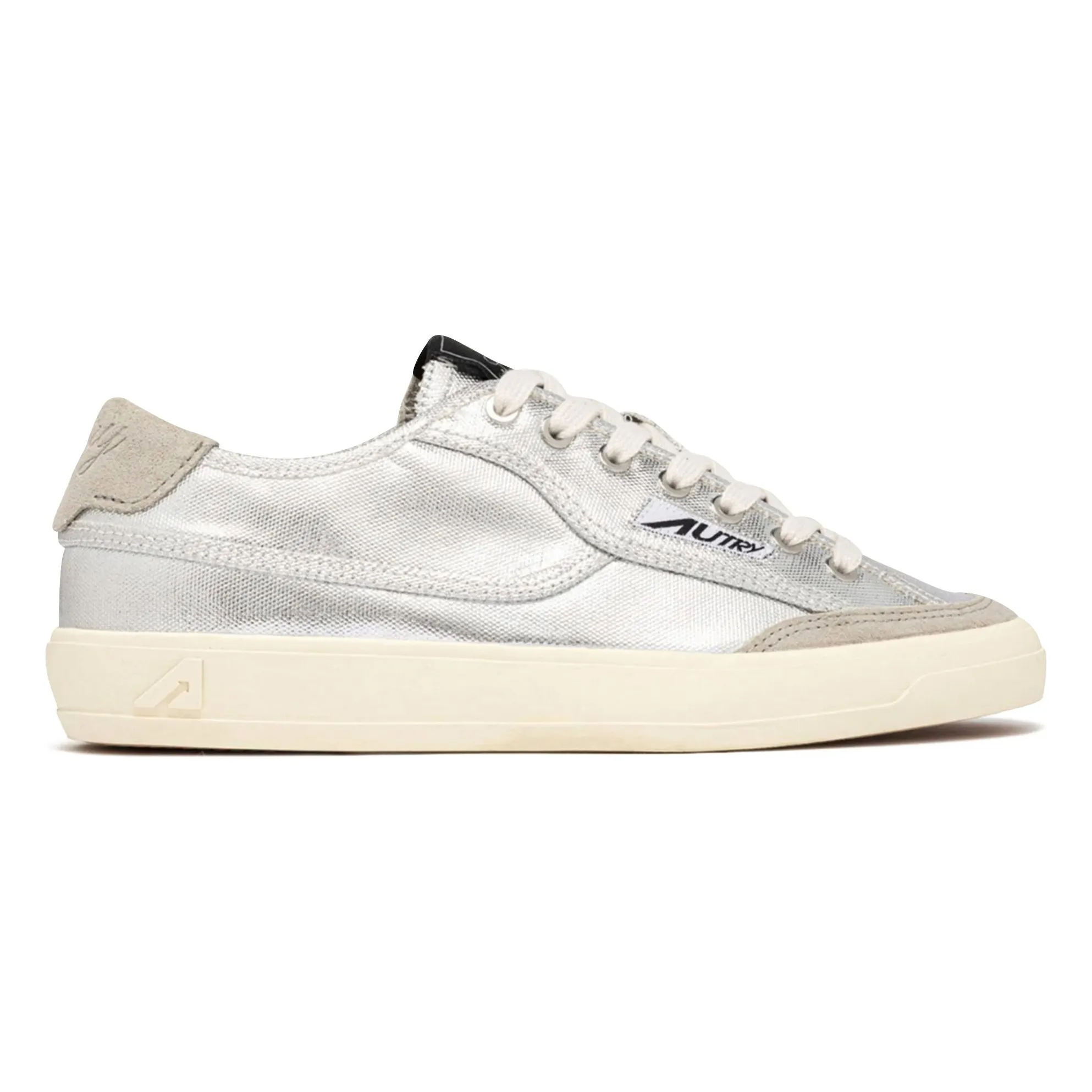 Autry Silver Windscape Low Sneakers