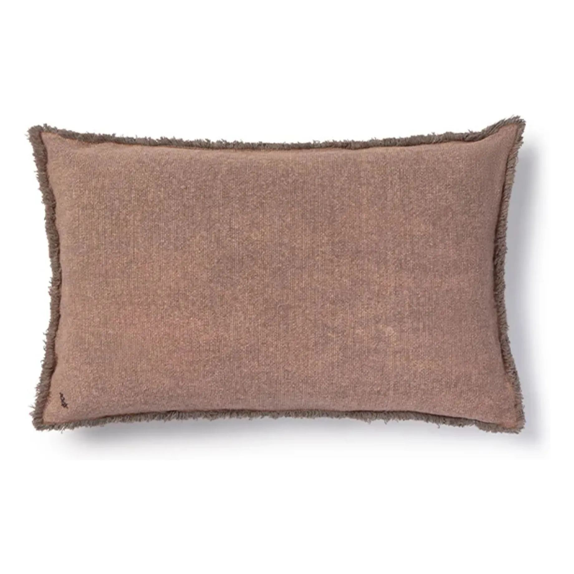 Lorena Canals Pink Stonewashed Rectangular Cushion
