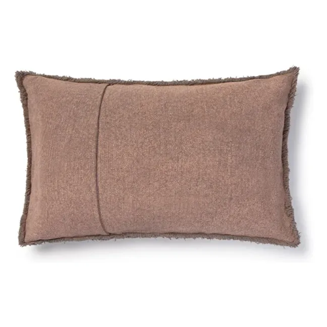 Coussin rectangulaire Stonewashed | Rose