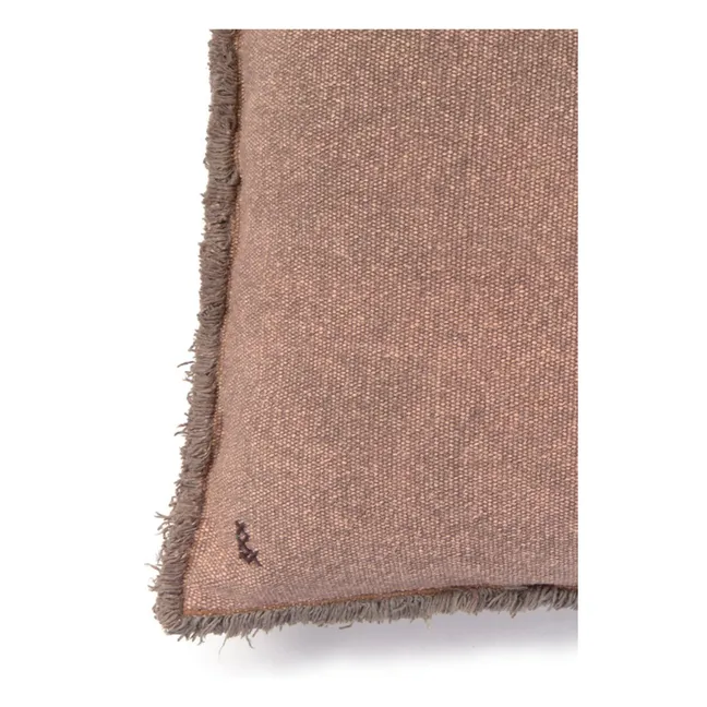 Coussin rectangulaire Stonewashed | Rose