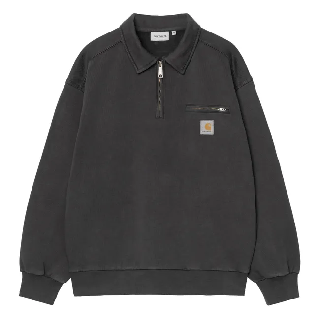 Pull Demi Zip Detroit | Noir